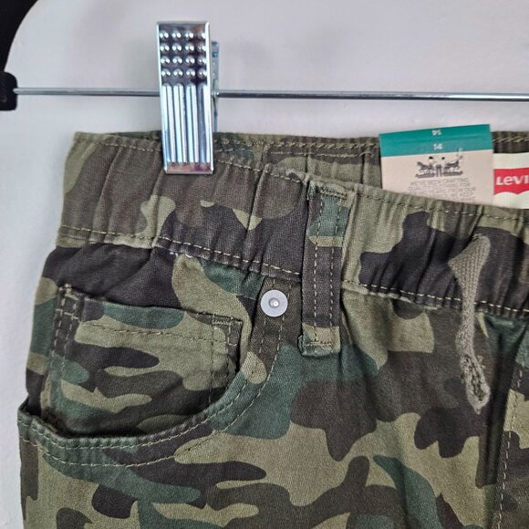 Levi's Boys Jogger Camo Pants 14R 27W 29L Durable & Stylish Hunting School - Picture 3 of 13